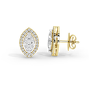 Marq My Words Helo 0.556 Carat Lab Grown Diamond Earrings
