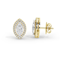 Marq My Words Helo 0.556 Carat Lab Grown Diamond Earrings