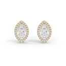 Marq My Words Helo 0.556 Carat Lab Grown Diamond Earrings