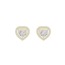 Heart Eyes Lab Diamond Earrings