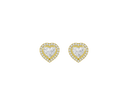 Heartspark Helo Stud Earrings