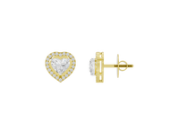 Heartspark Helo Stud Earrings