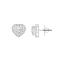Heartspark Helo 1.278 Carat Lab Grown Diamond Stud Earrings
