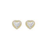 Heartspark Helo 1.278 Carat Lab Grown Diamond Stud Earrings