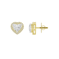 Heartspark Helo 1.278 Carat Lab Grown Diamond Stud Earrings