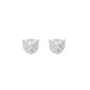 Babyheart Solitaire 3.2 Carat Lab Grown Diamond Stud Earrings