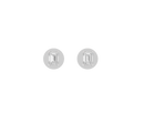 Icy Solitaire Stud - Lab Diamond Earrings