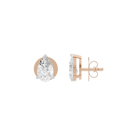 Eira Pear Studs 2.106 Lab Grown Diamond Earring
