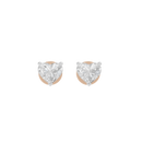 Drip in Love Solitaire 2.058 Carat Lab Grown Diamond Stud Earrings