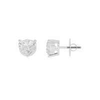 Drip in Love Solitaire 2.058 Carat Lab Grown Diamond Stud Earrings