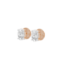 Power Solitaire 3.131 Carat Lab Grown Diamond Stud Earrings