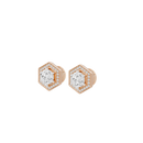 TriFlect Studs 3.046 Carat Lab Grown Diamond Earrings