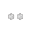 TriFlect Studs 3.046 Carat Lab Grown Diamond Earrings