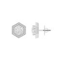TriFlect Studs 3.046 Carat Lab Grown Diamond Earrings