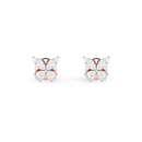 GlimmerWings 1.074 Carat Lab Grown Diamond Earrings