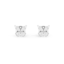GlimmerWings 1.074 Carat Lab Grown Diamond Earrings