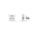 GlimmerWings 1.074 Carat Lab Grown Diamond Earrings