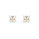 GlimmerWings 1.074 Carat Lab Grown Diamond Earrings