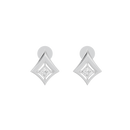 Lena Clean-Lined Lab Diamond Earrings