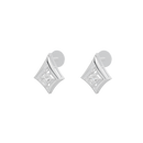 Lena Clean-Lined Lab Diamond Earrings