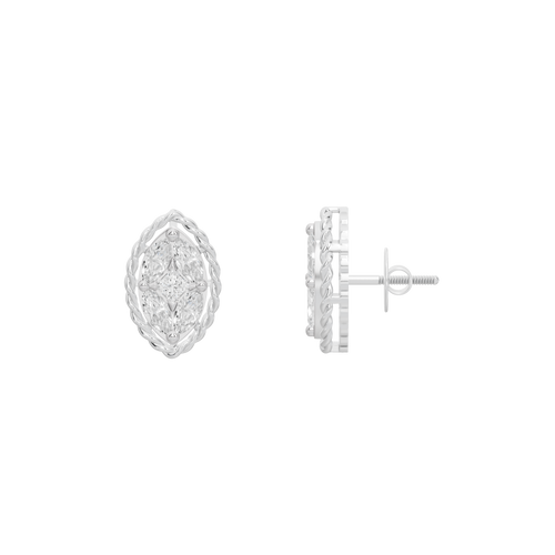 Nia Sleek Lab Diamond Earrings