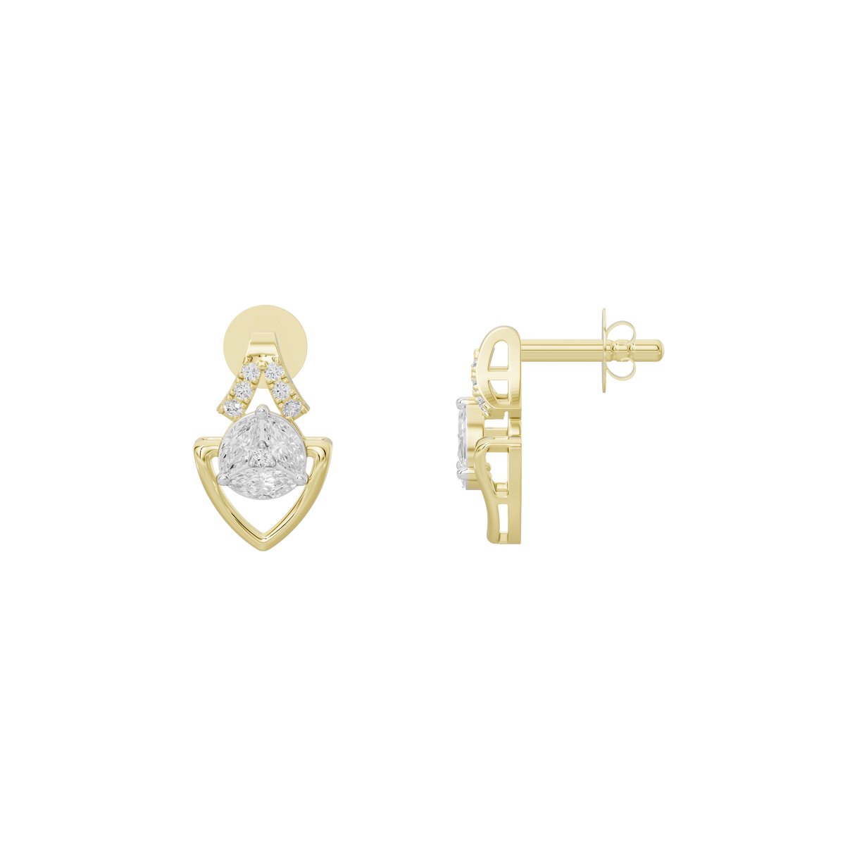 Pulse Lab Diamond Earrings