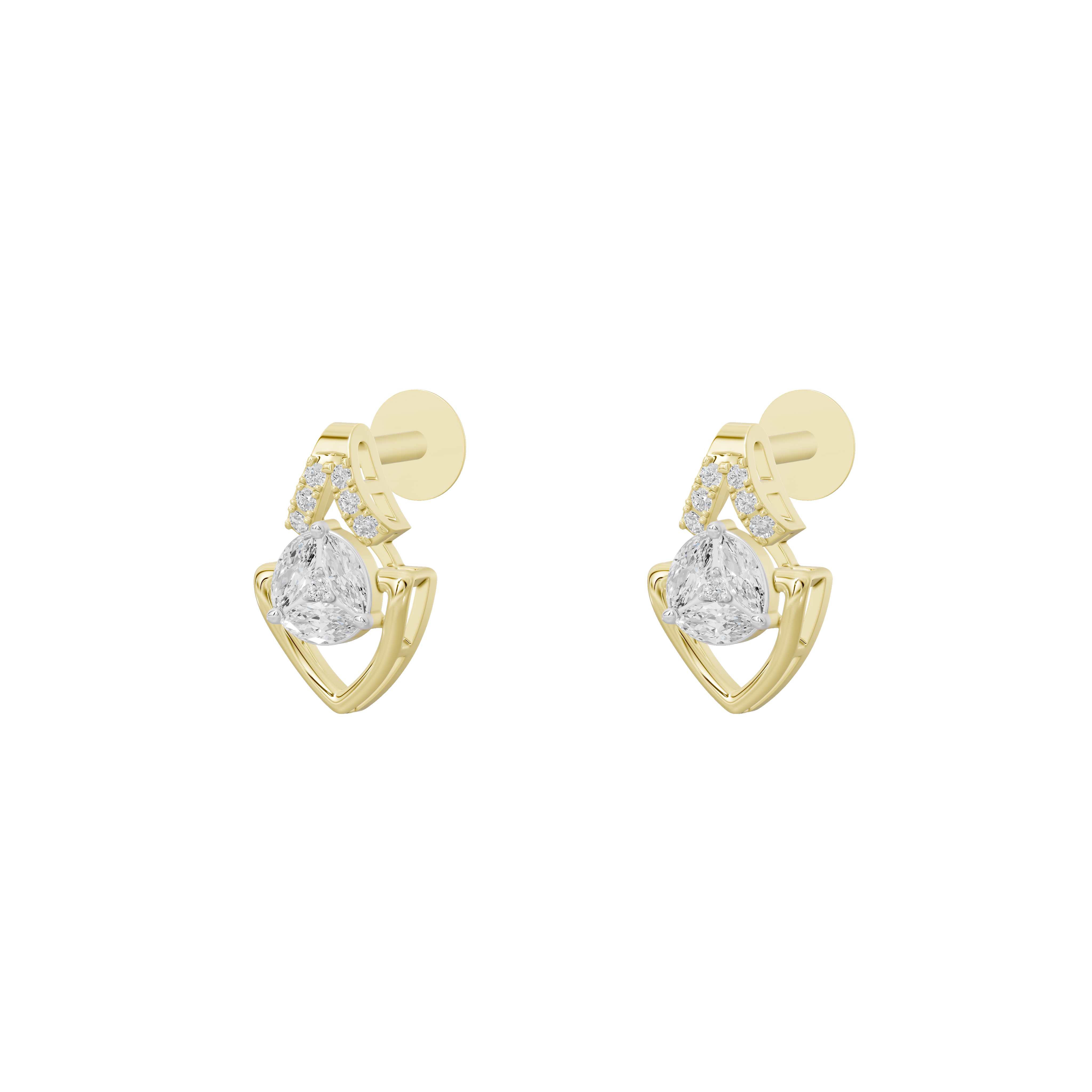 Pulse Lab Diamond Earrings