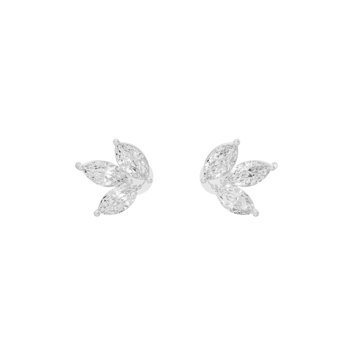 Aylae Stud Lab Diamond Earrings