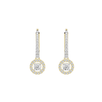 Siena dangle Ring Lab Diamond Earrings