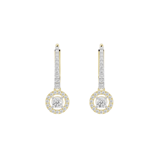 Siena dangle Ring Lab Diamond Earrings