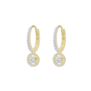 Siena dangle Ring Lab Diamond Earrings
