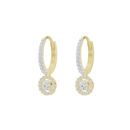 Siena dangle Ring Lab Diamond Earrings