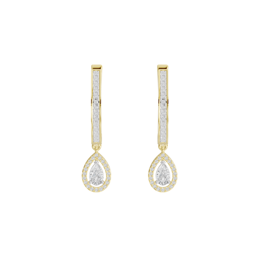 Atelier dangle Lab Diamond Earrings