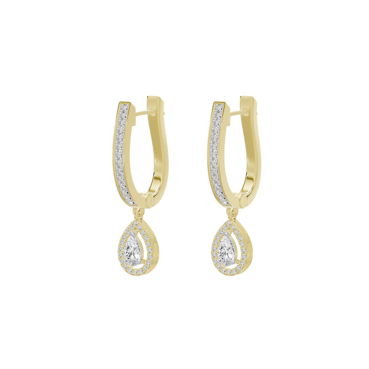 Atelier dangle Lab Diamond Earrings