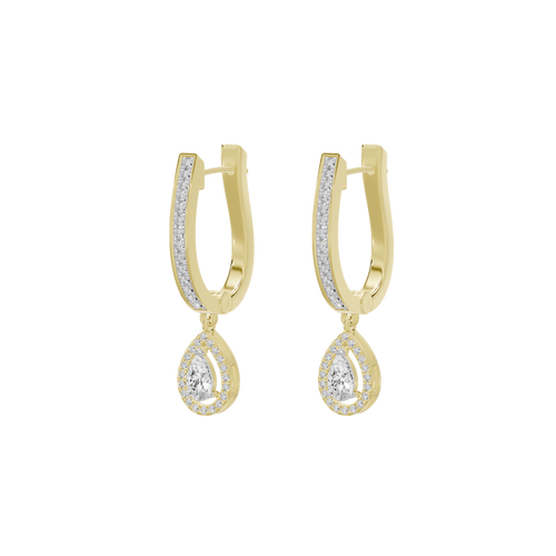 Atelier dangle Lab Diamond Earrings