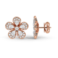 BloomBling 2.354 Carat Lab Grown Diamond Studs