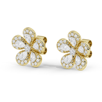 BloomBling 2.354 Carat Lab Grown Diamond Studs