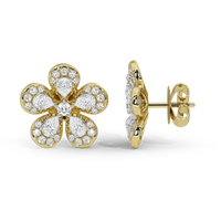 BloomBling 2.354 Carat Lab Grown Diamond Studs