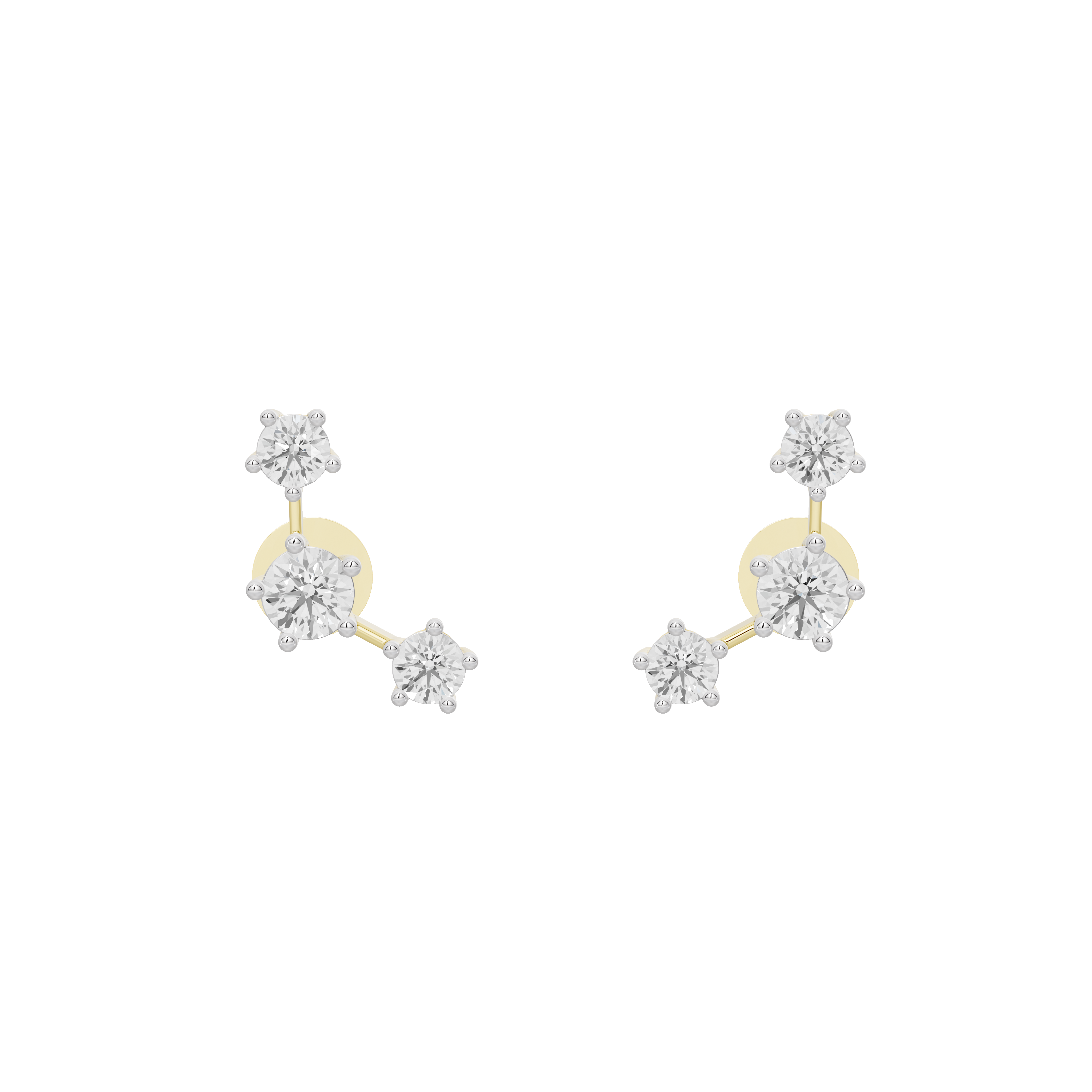Asteria Lab Diamond Earrings