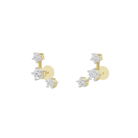 Asteria Lab Diamond Earrings