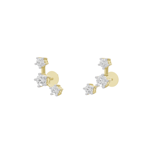 Asteria Lab Diamond Earrings