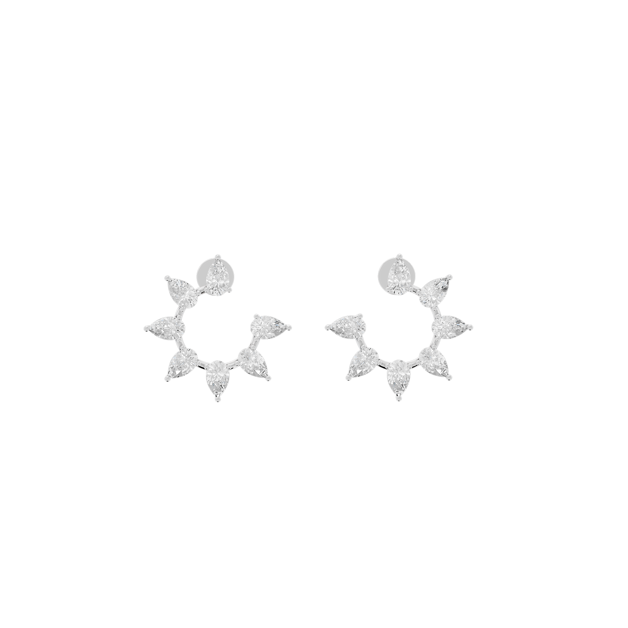 Stardust Streak 2.798 Carat Lab Grown Diamond Earrings