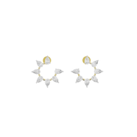 Stardust Streak 2.798 Carat Lab Grown Diamond Earrings