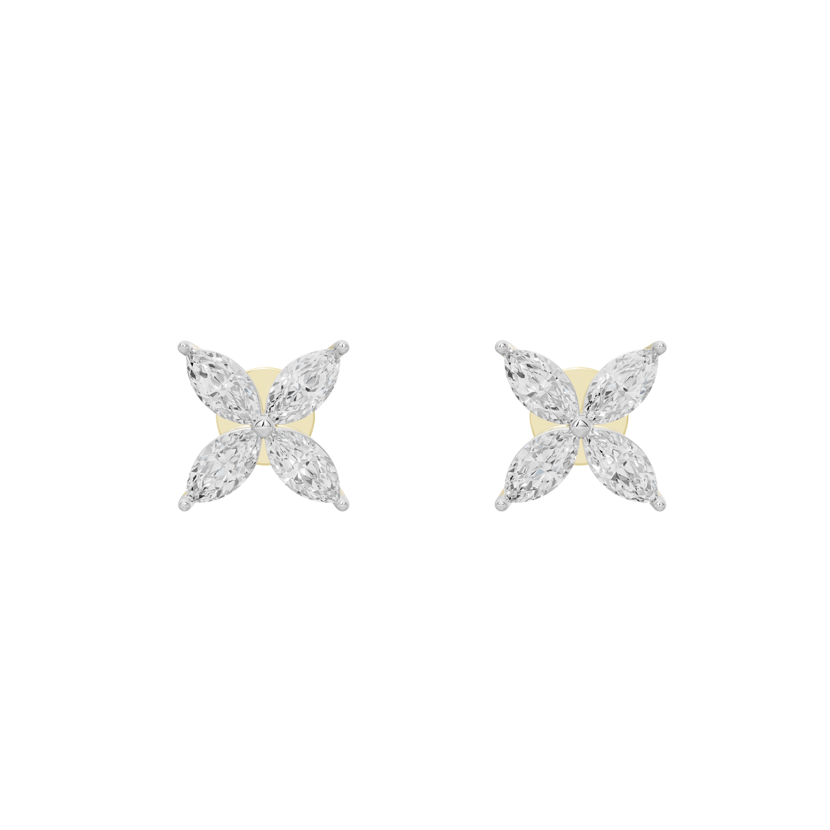 Riva Linear Lab Diamond Earrings