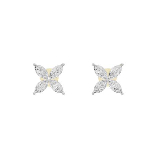 Riva Linear Lab Diamond Earrings