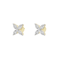 Riva Linear Lab Diamond Earrings