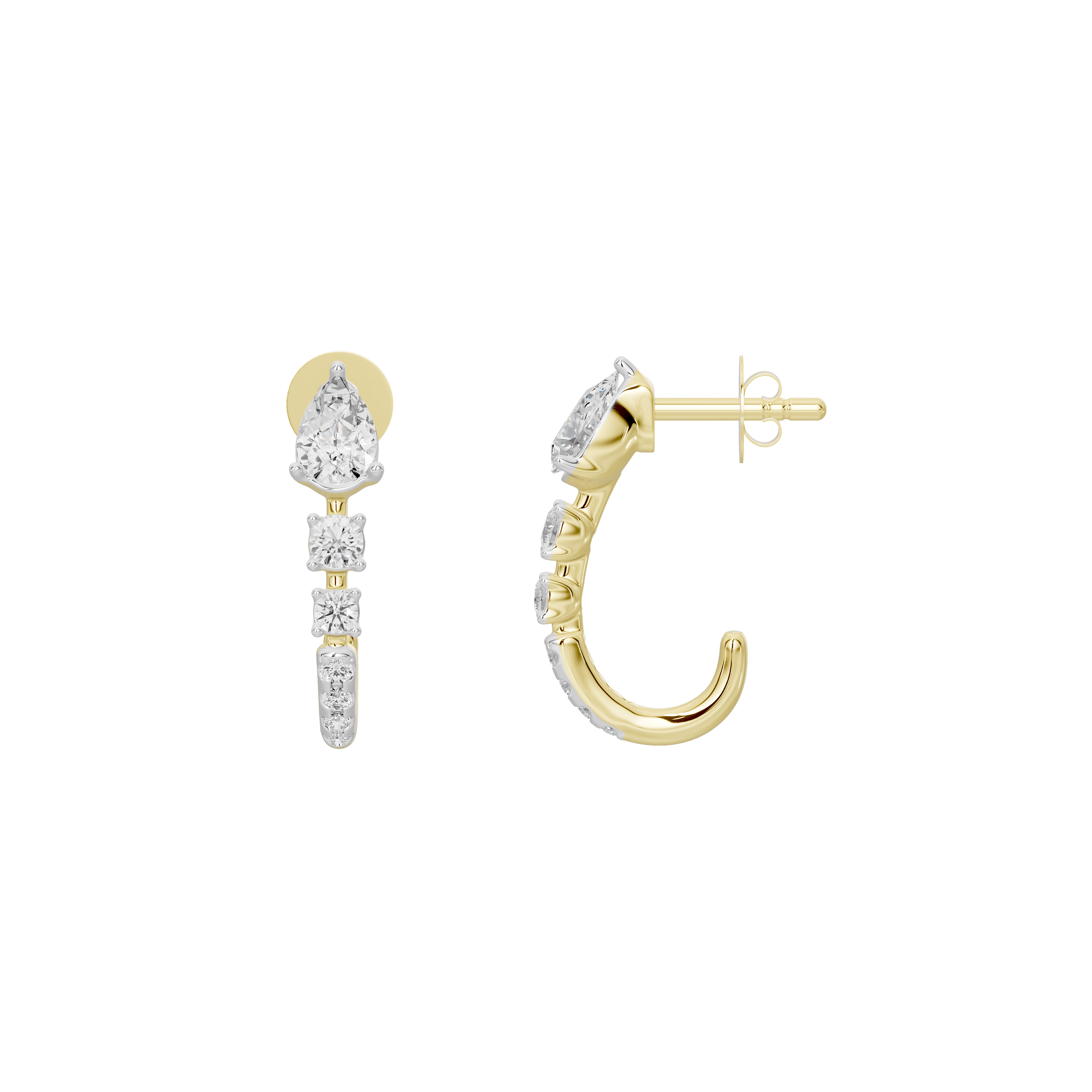 Resonance Lab Diamond Earrings