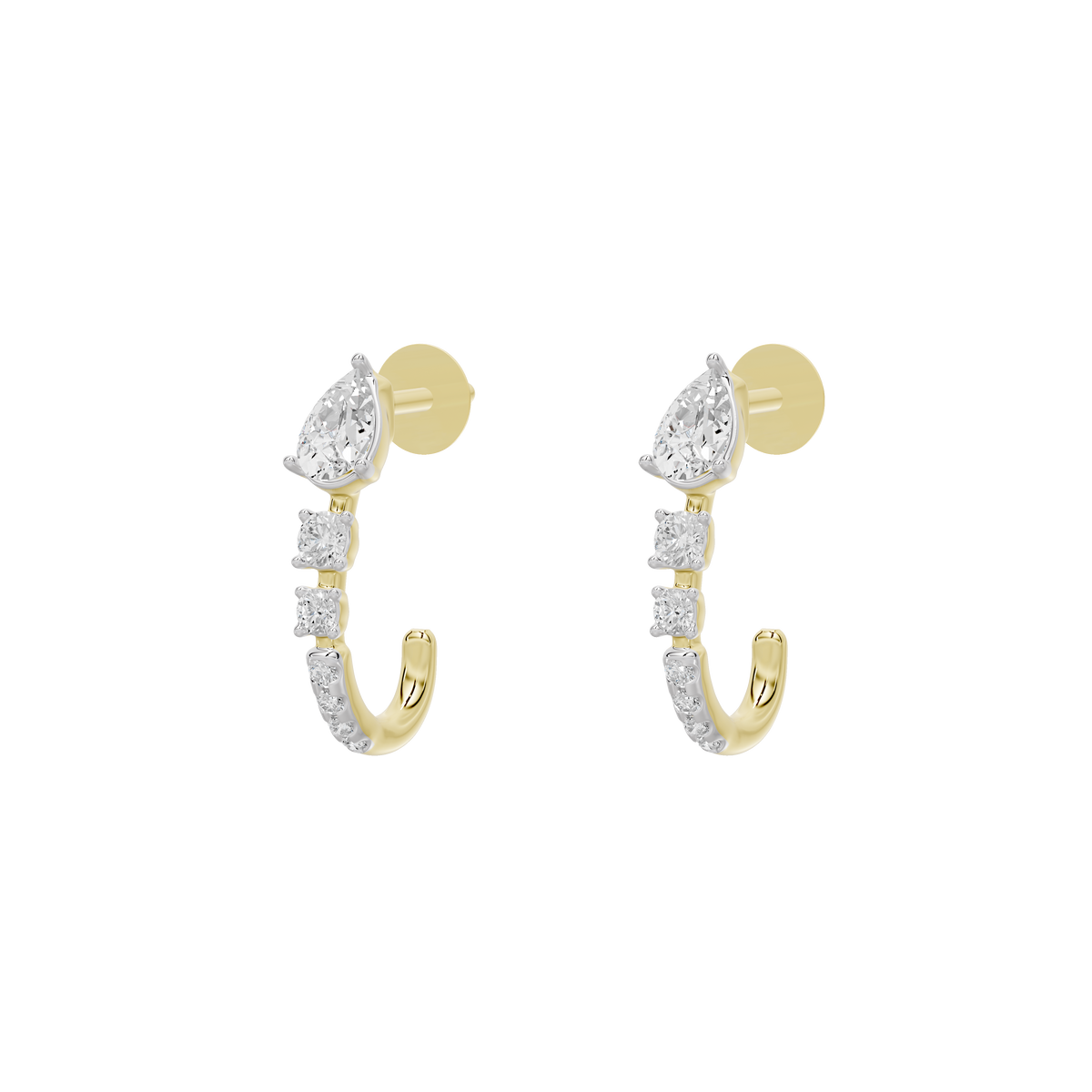 Resonance Lab Diamond Earrings