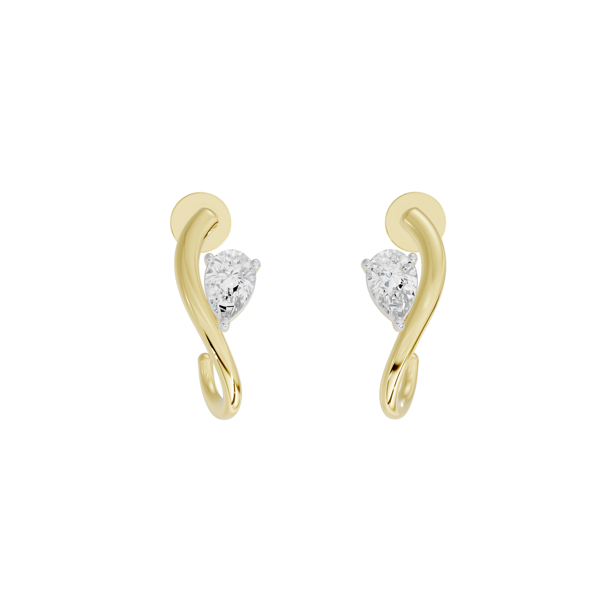 Demi Lab Diamond Earrings