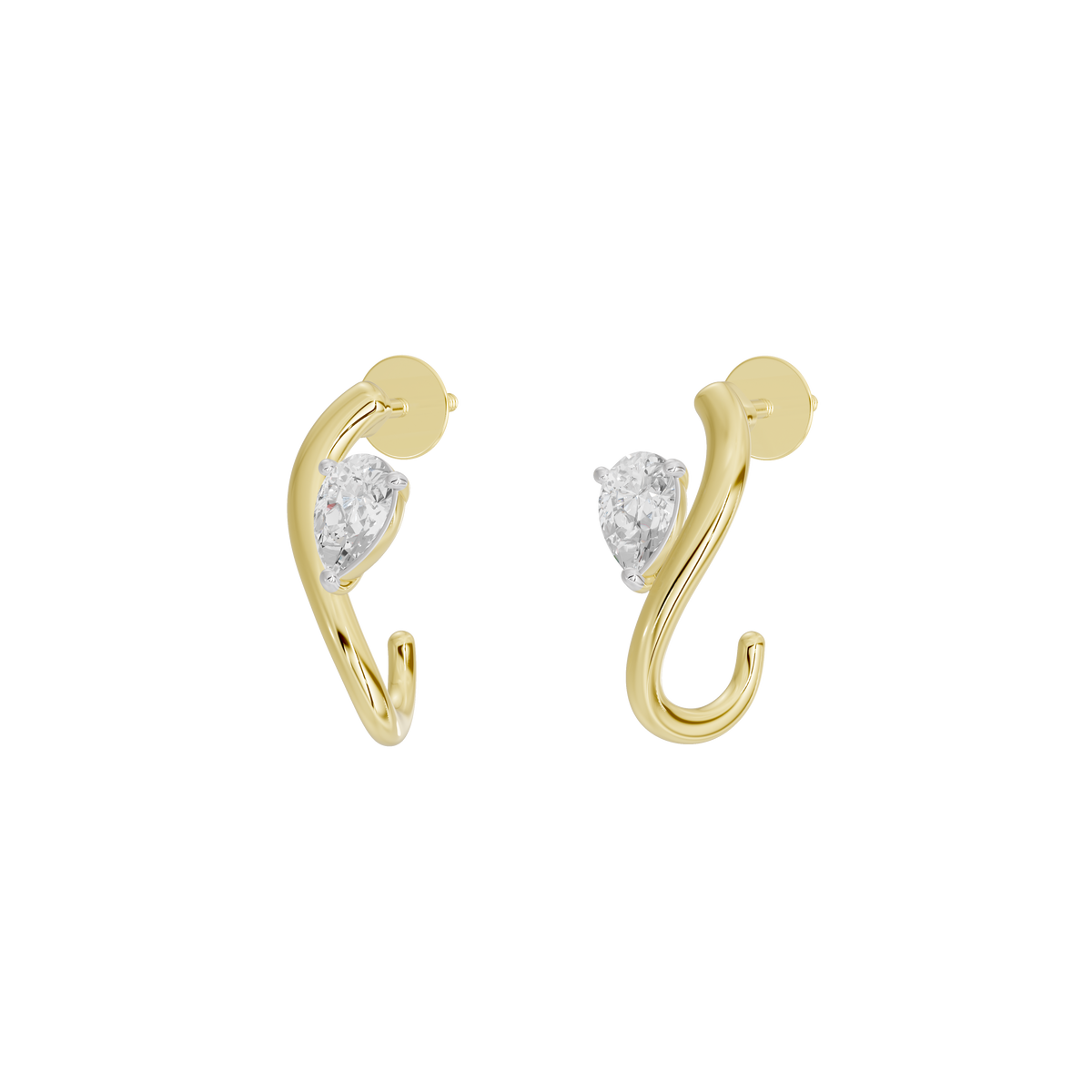 Demi Lab Diamond Earrings